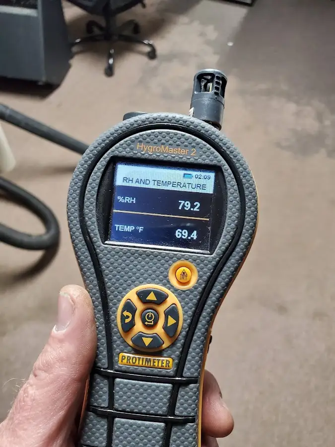 Moisture meter humidity assessment for Mold Remediation & Removal in East Granby